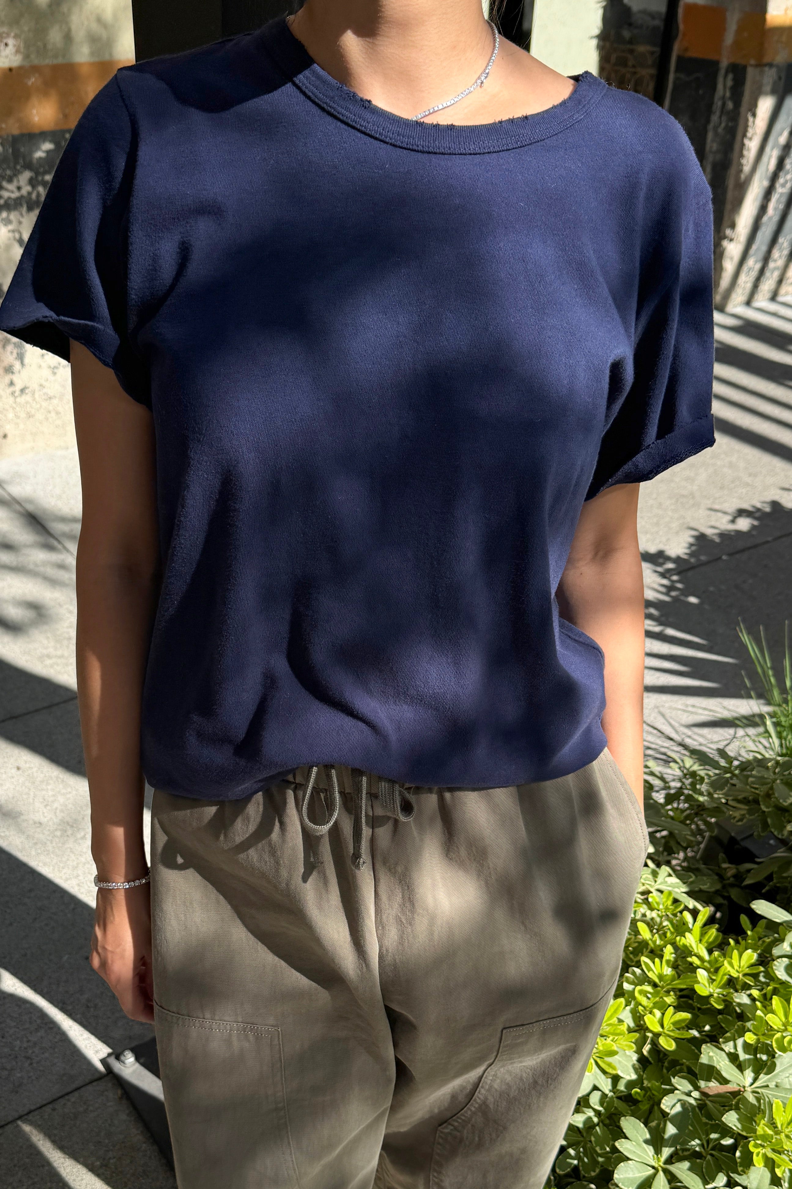Vintage Boy Tee (Organic Cotton) - Navy