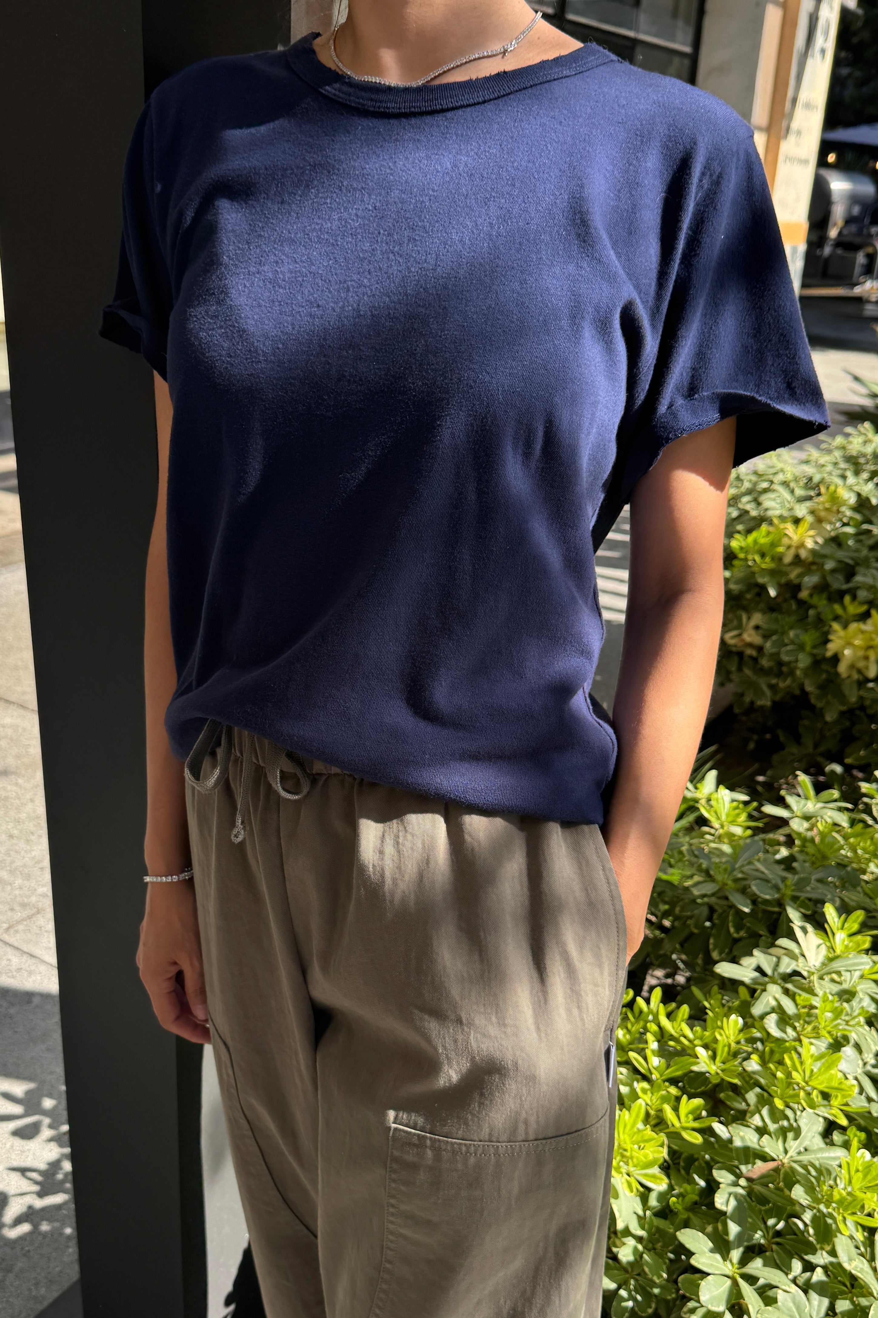 Vintage Boy Tee (Organic Cotton) - Navy