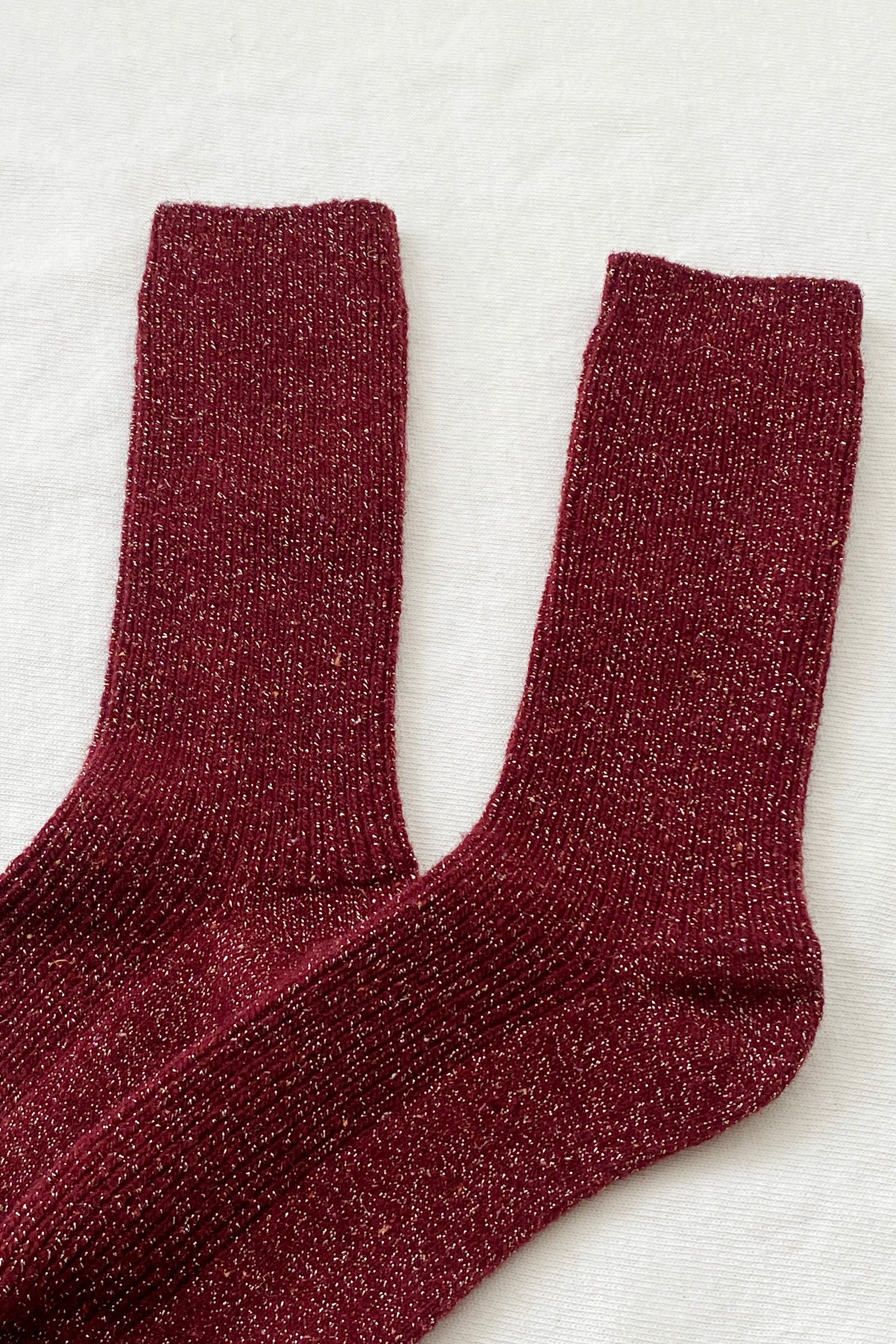 Chaussettes Winter Sparkle - Vin