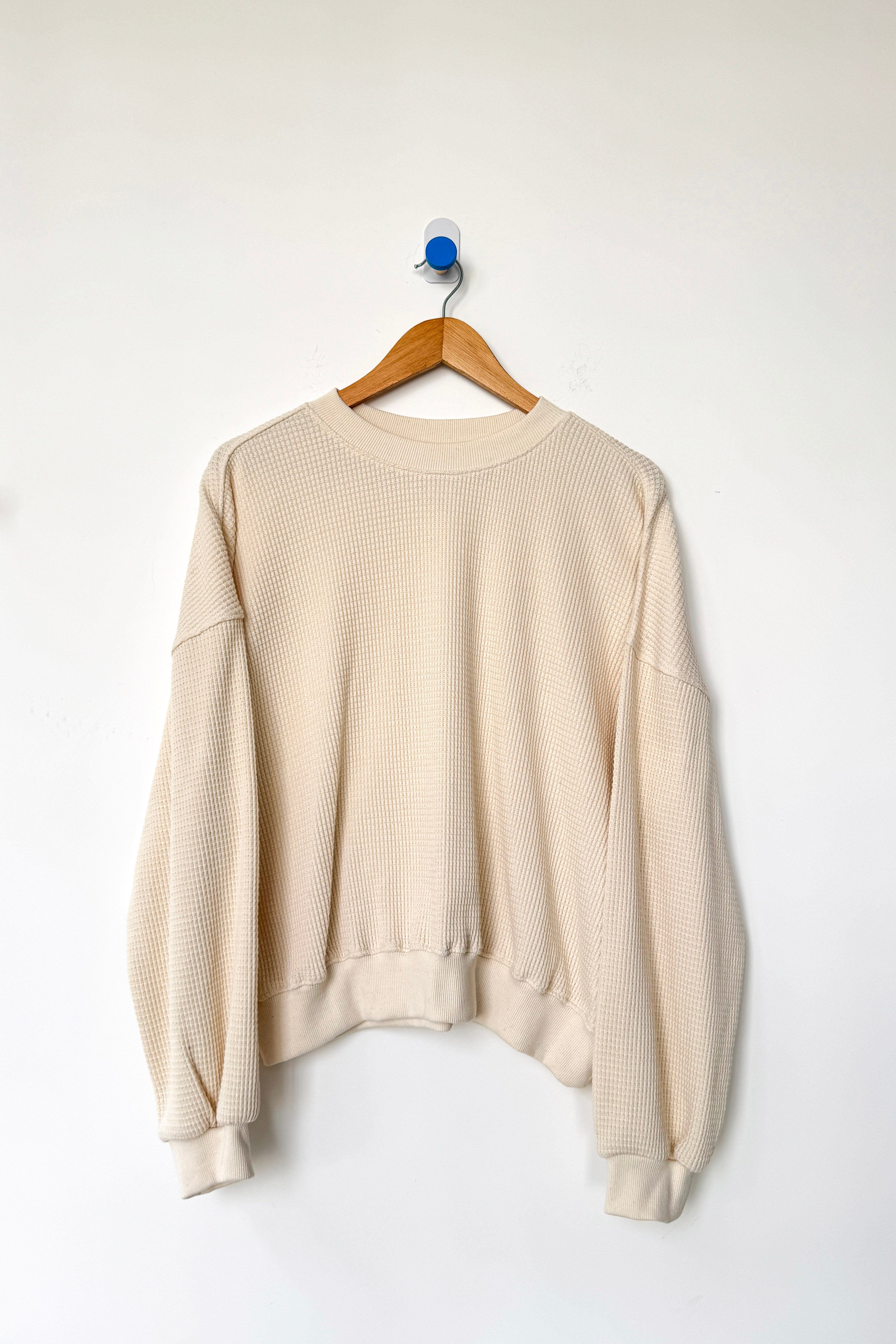 Waffle Core Sweatshirt - Naturel