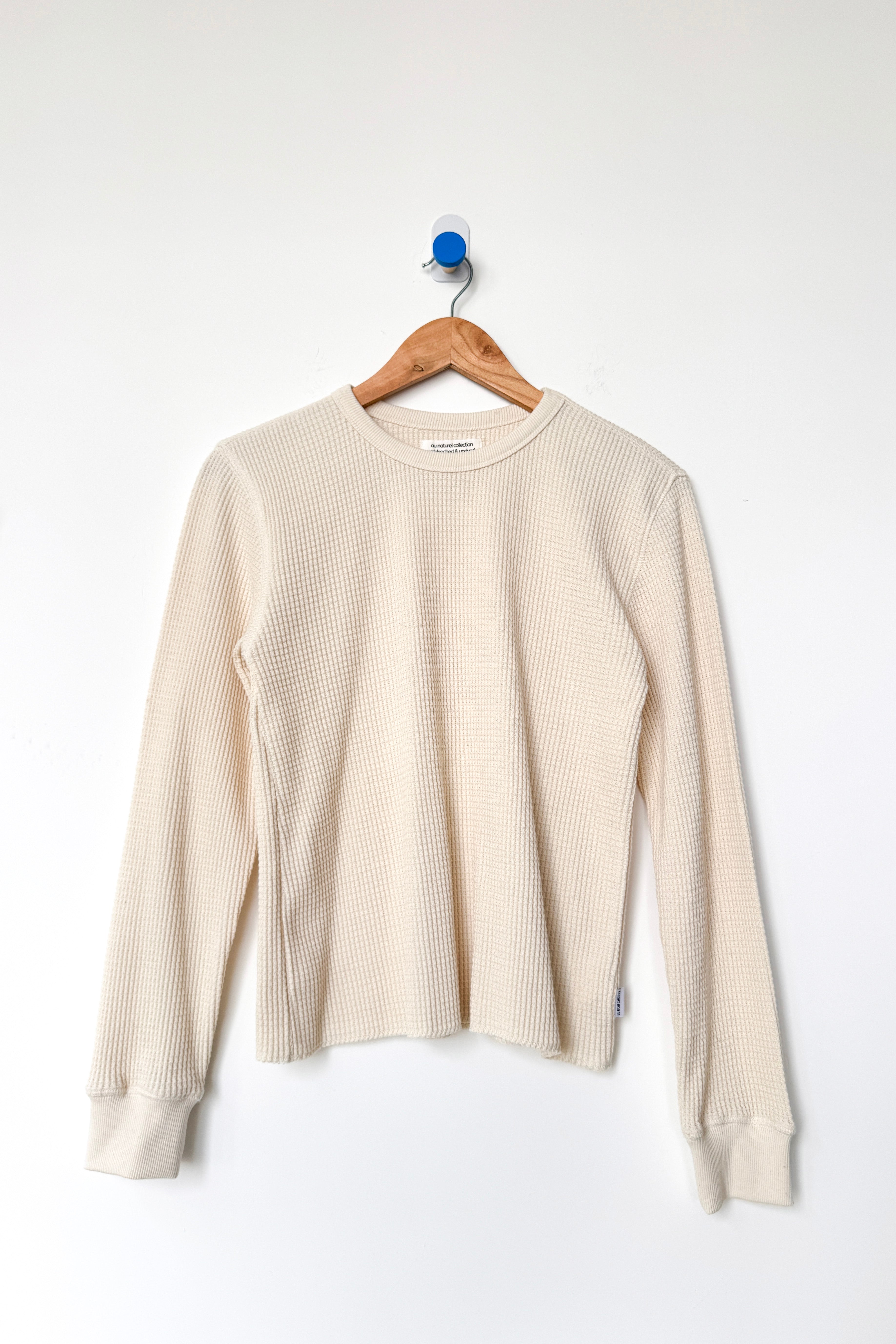 Waffle Fundamental Tee - Naturel