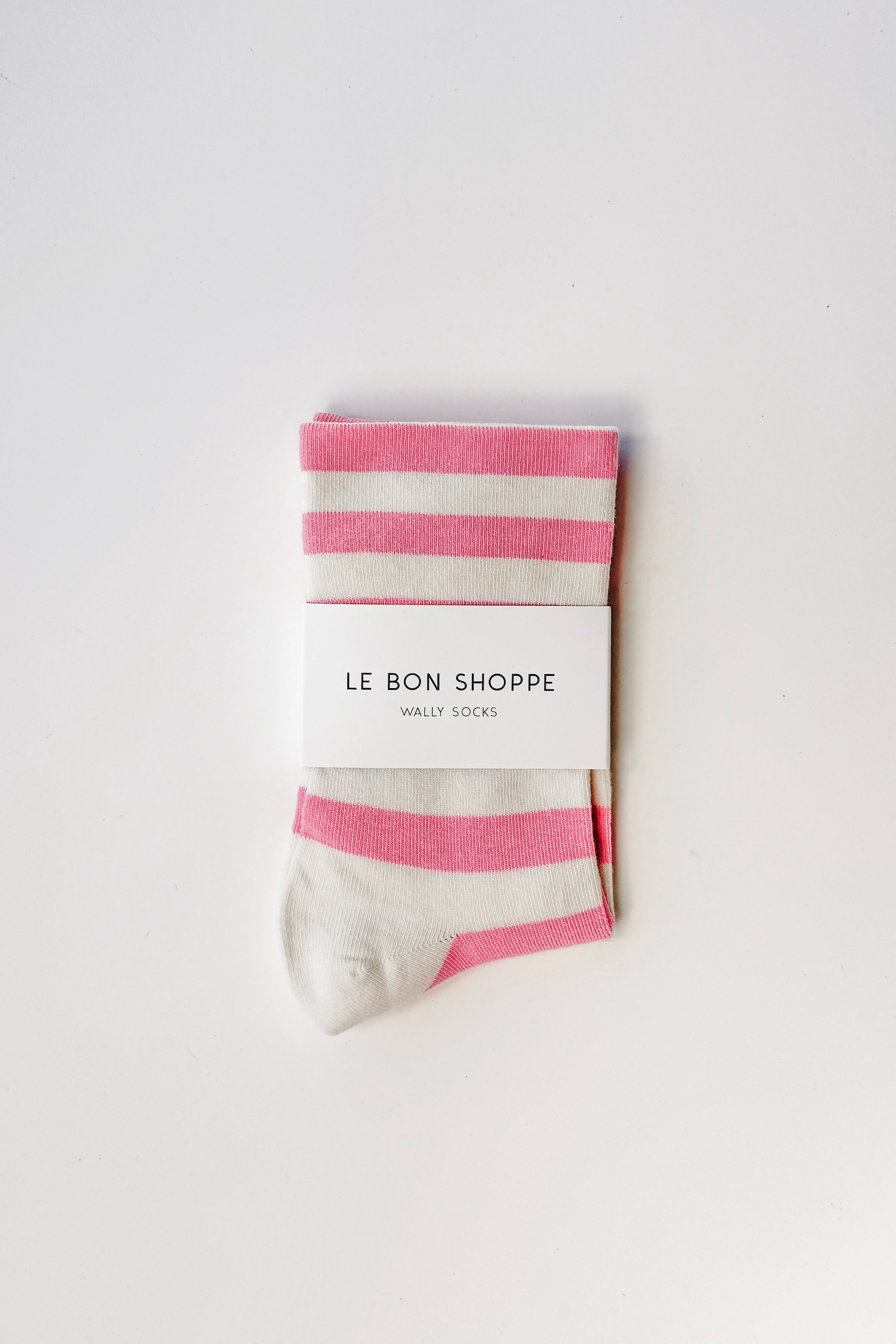 Wide Wally Socks - Wide / Rose Stripe
