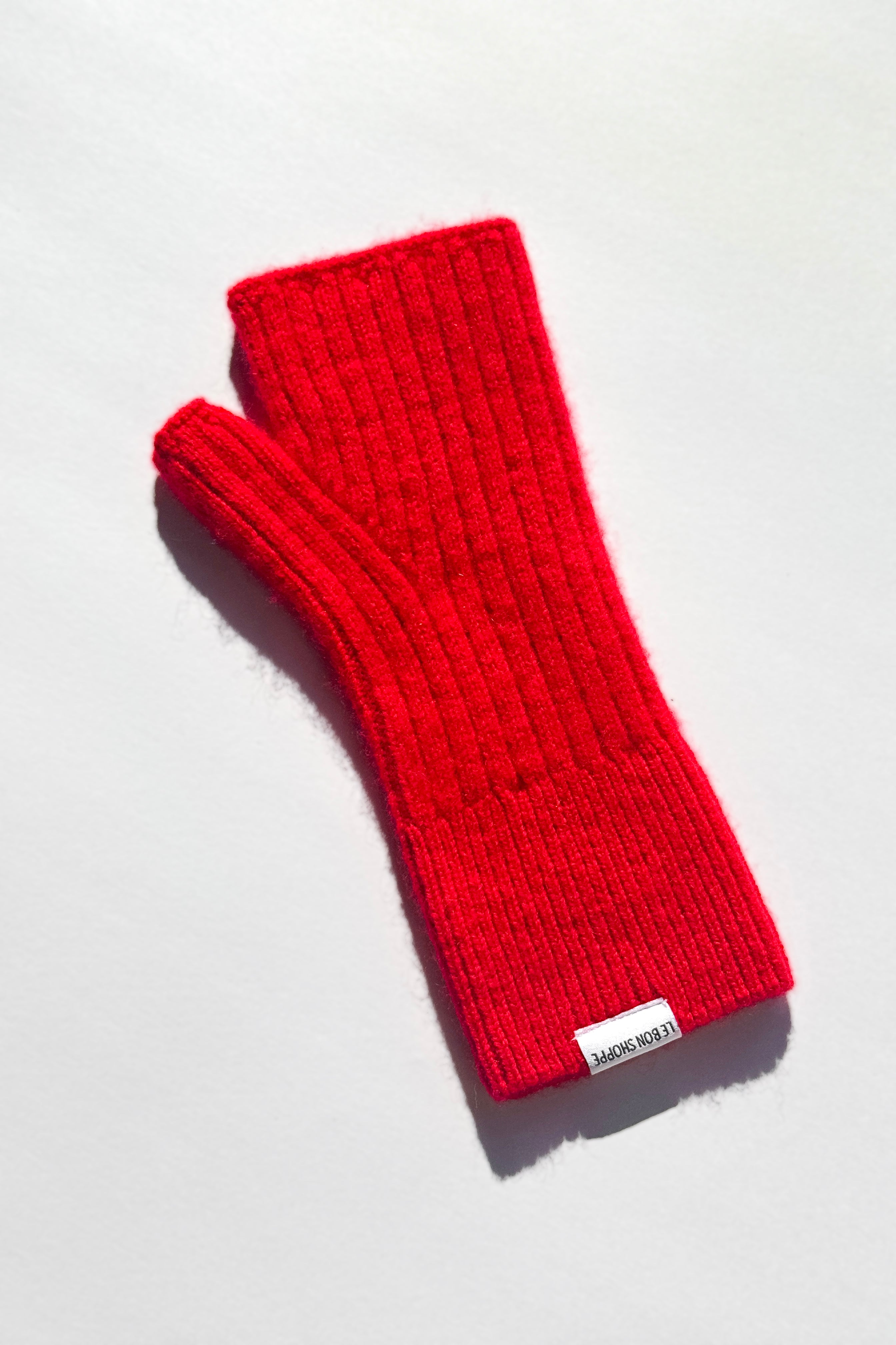 Cashmere Wrist Warmer - Red
