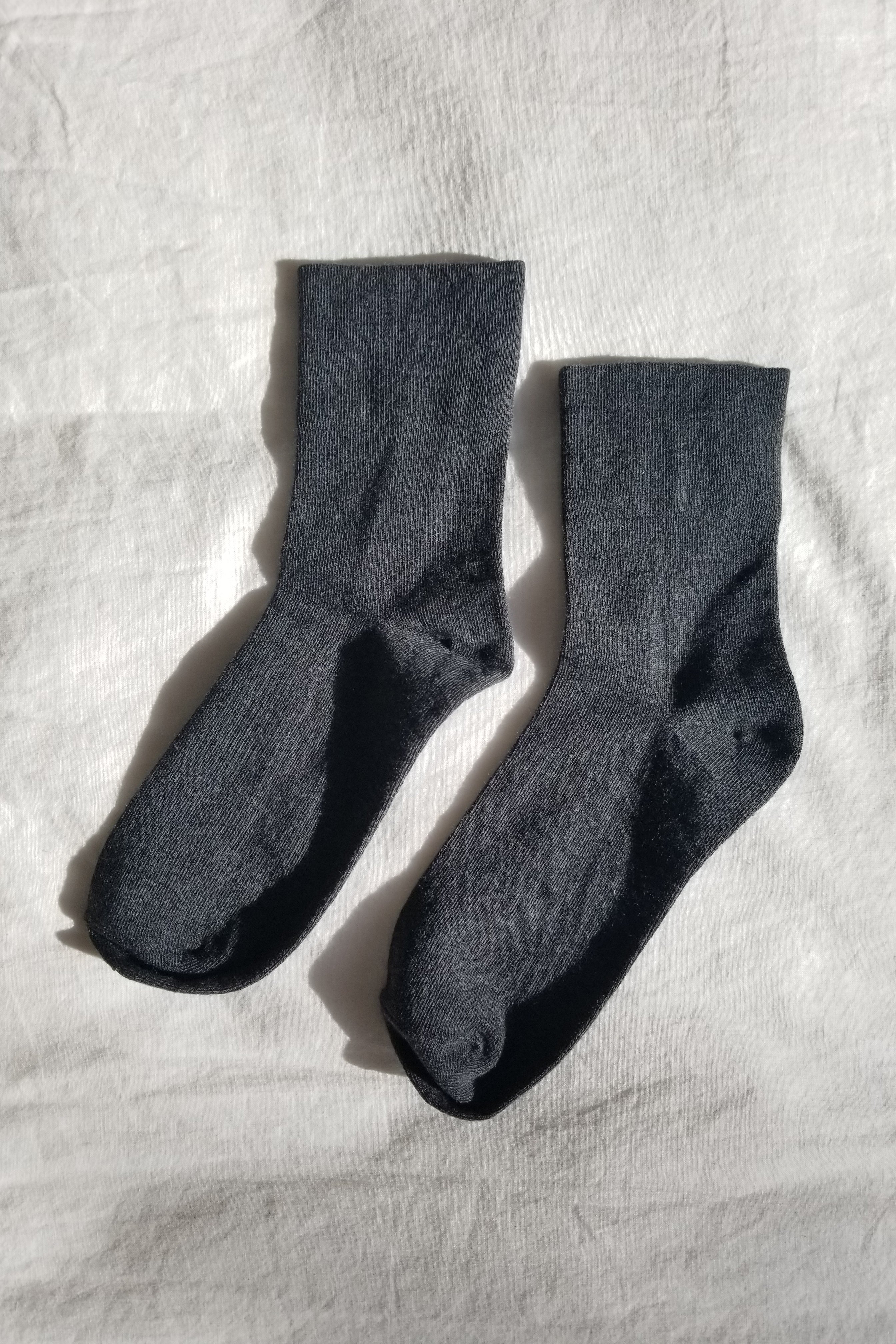 Sneaker Socks - Heather Black