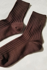 Her Socks (MC cotton) - Coffee