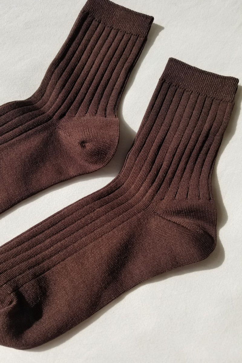 Her Socks (MC cotton) - Coffee