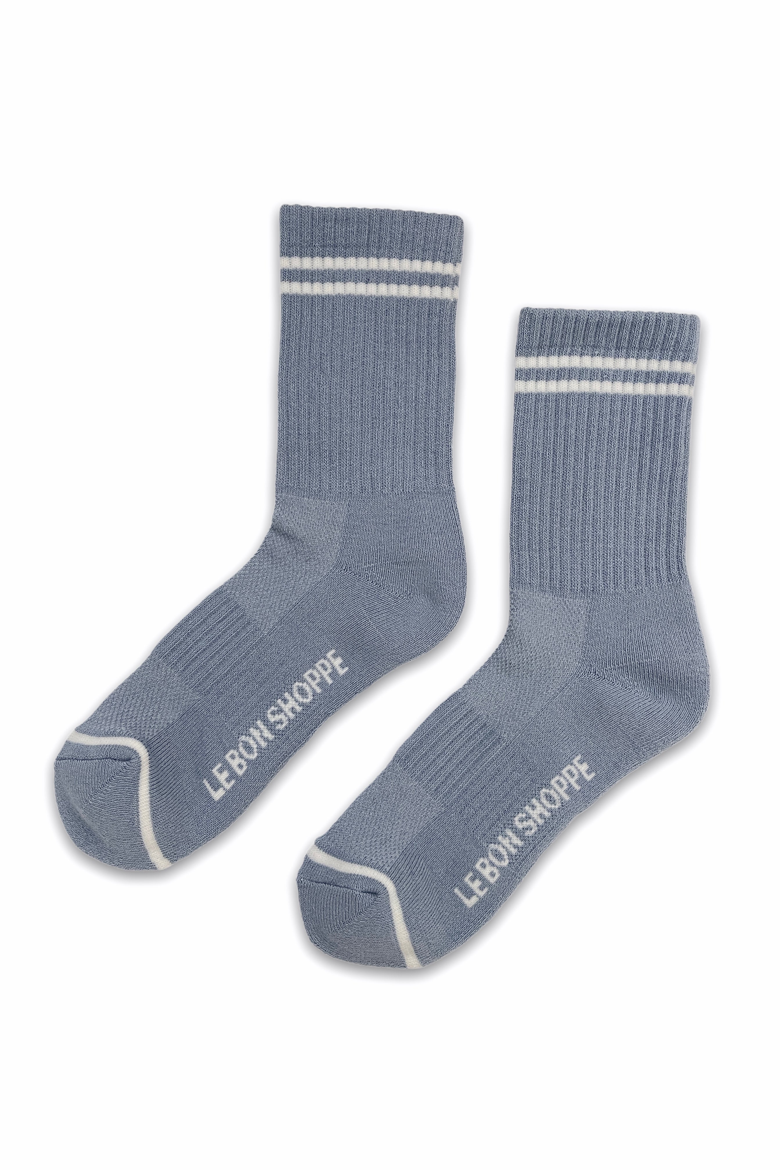 Chaussettes Boyfriend - Bleu Gris