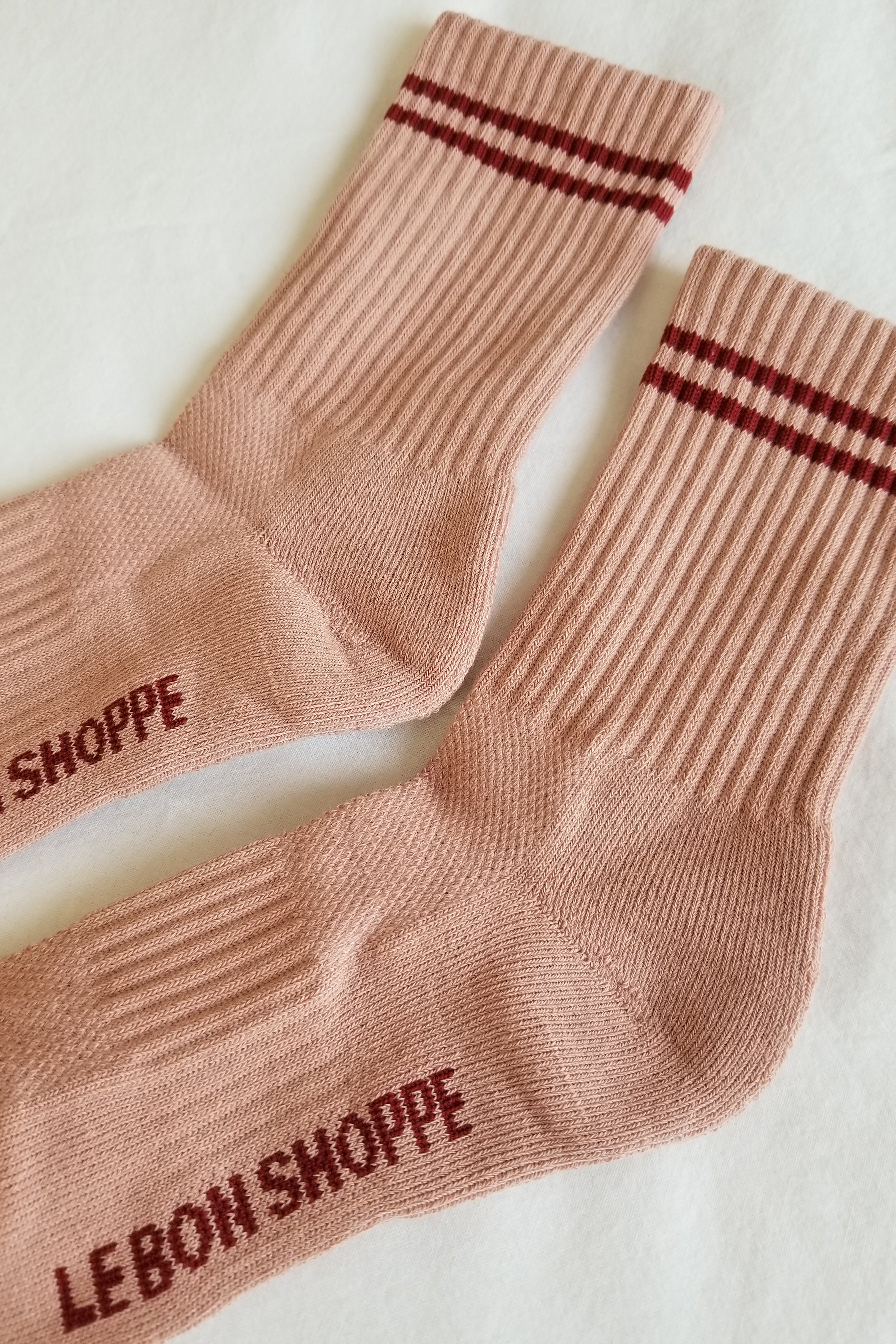 Chaussettes Boyfriend - Rose Vintage