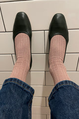 Her Socks - Rose Glitter