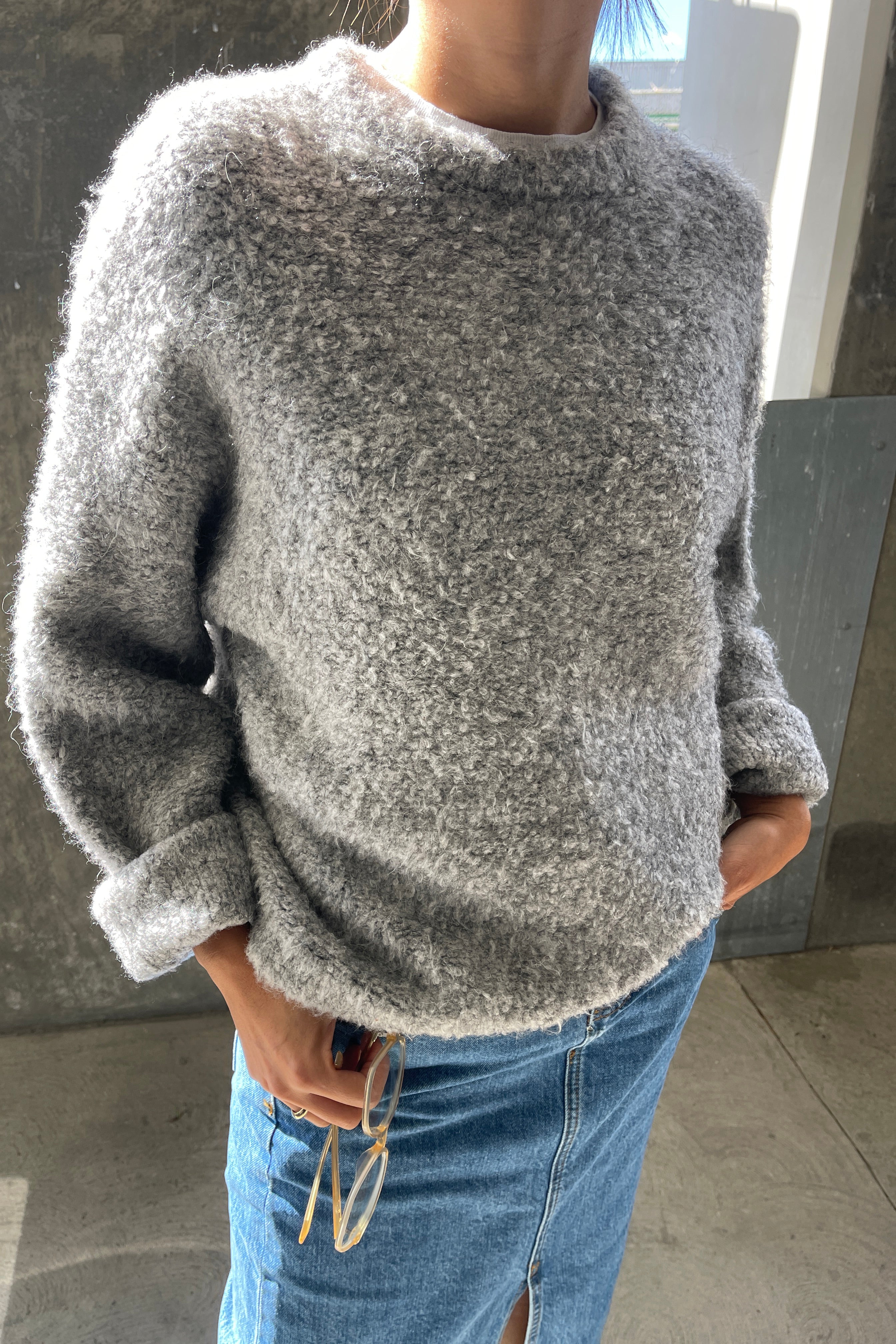 ***SALE*** Envie Sweater - Heather Grey