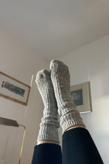 Cottage Socks - Ht. Grey