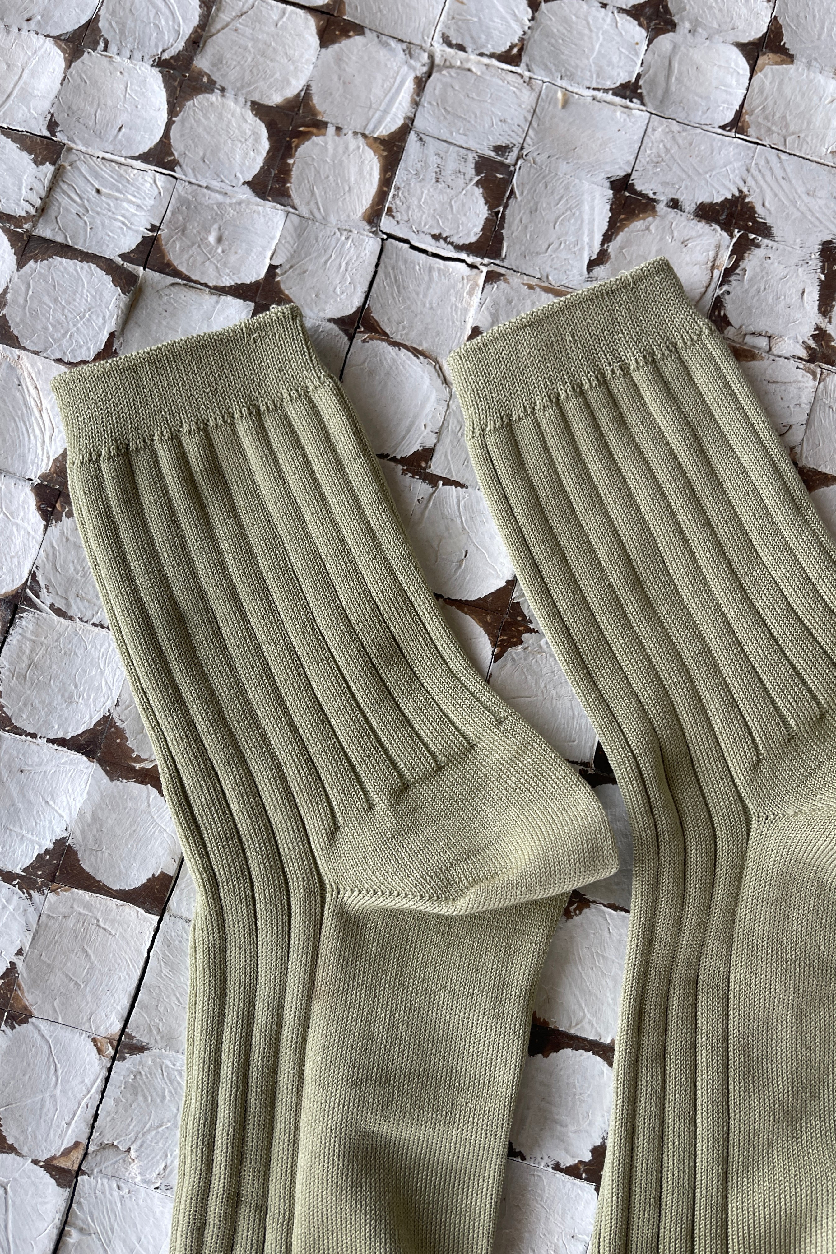 Ses Chaussettes (Coton MC) - Avocat