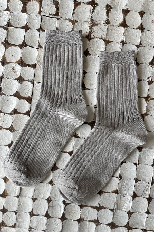 Her Socks (algodón MC) - Piedra