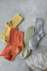 Her Socks (MC cotton) - Avocado