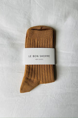 Her Socks (algodón MC) - Mantequilla de maní 