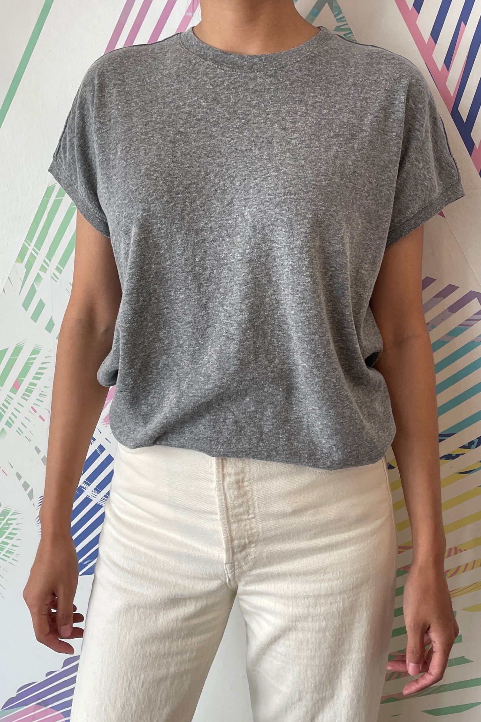 T-shirt Ease - Gris chiné