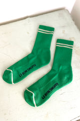 Boyfriend Socks - Kelly Green