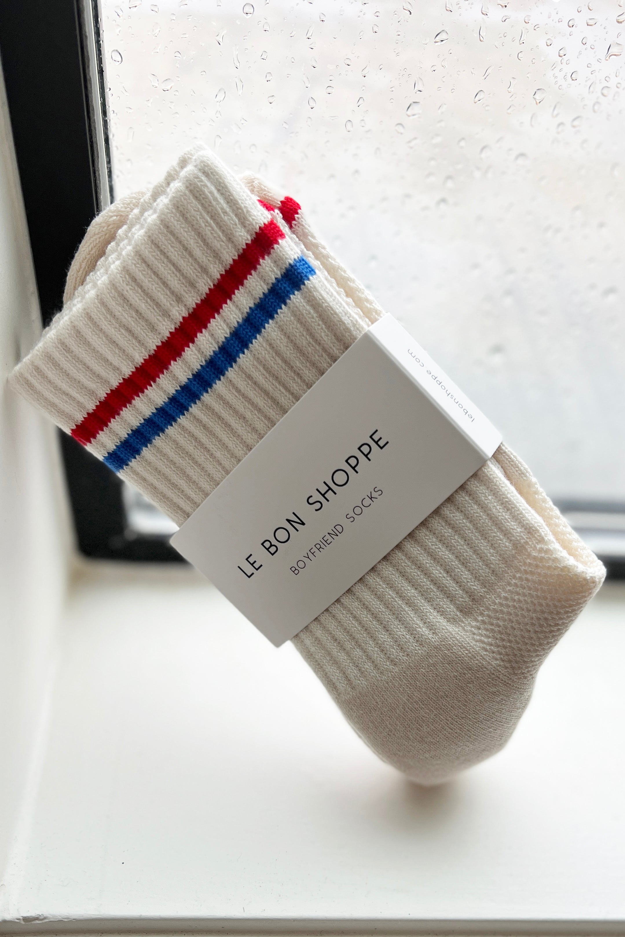 Boyfriend Socks - Milk