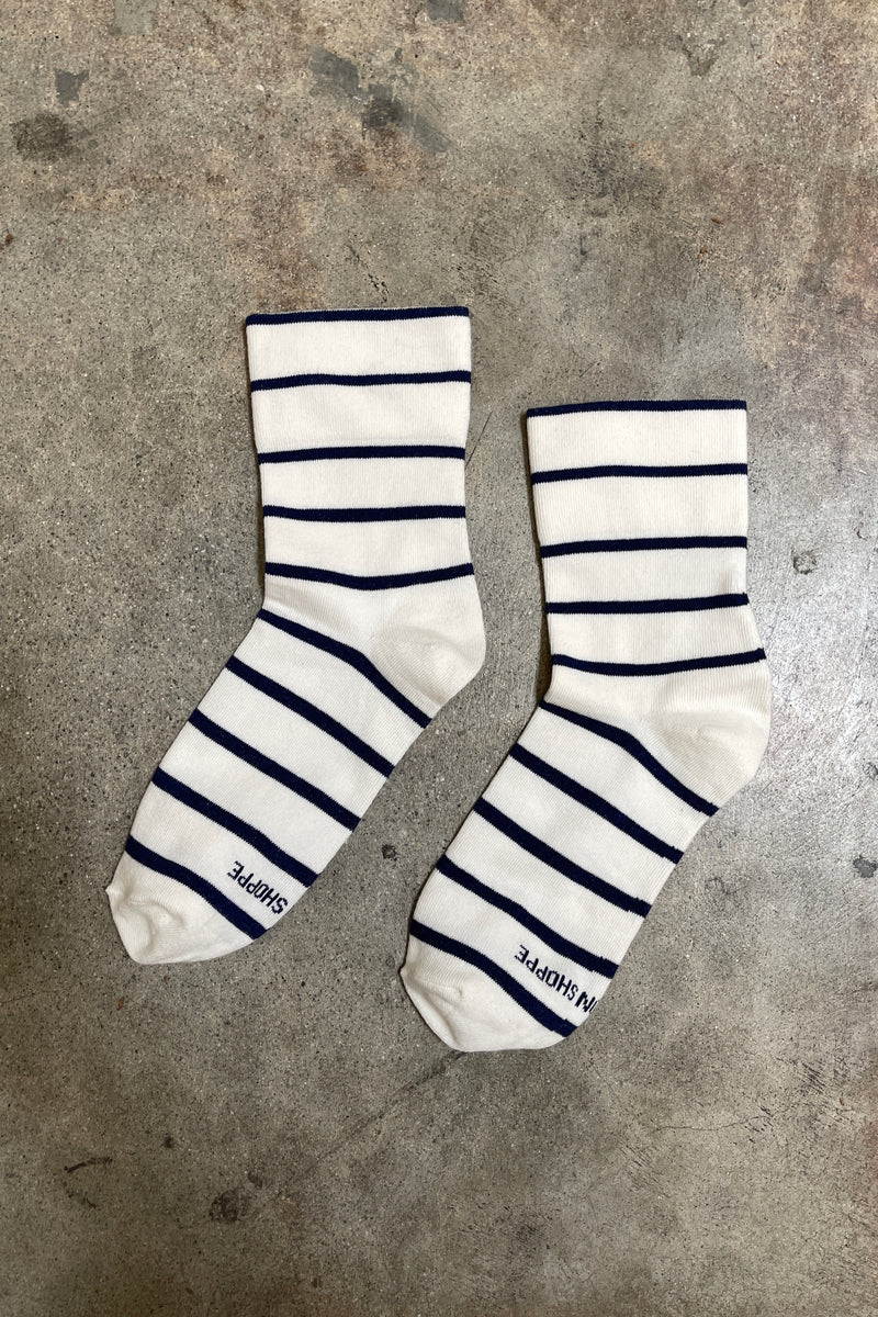 Wally Socks - Breton Stripe
