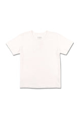 Camiseta blanca vintage para niño - Hecha con algodón orgánico