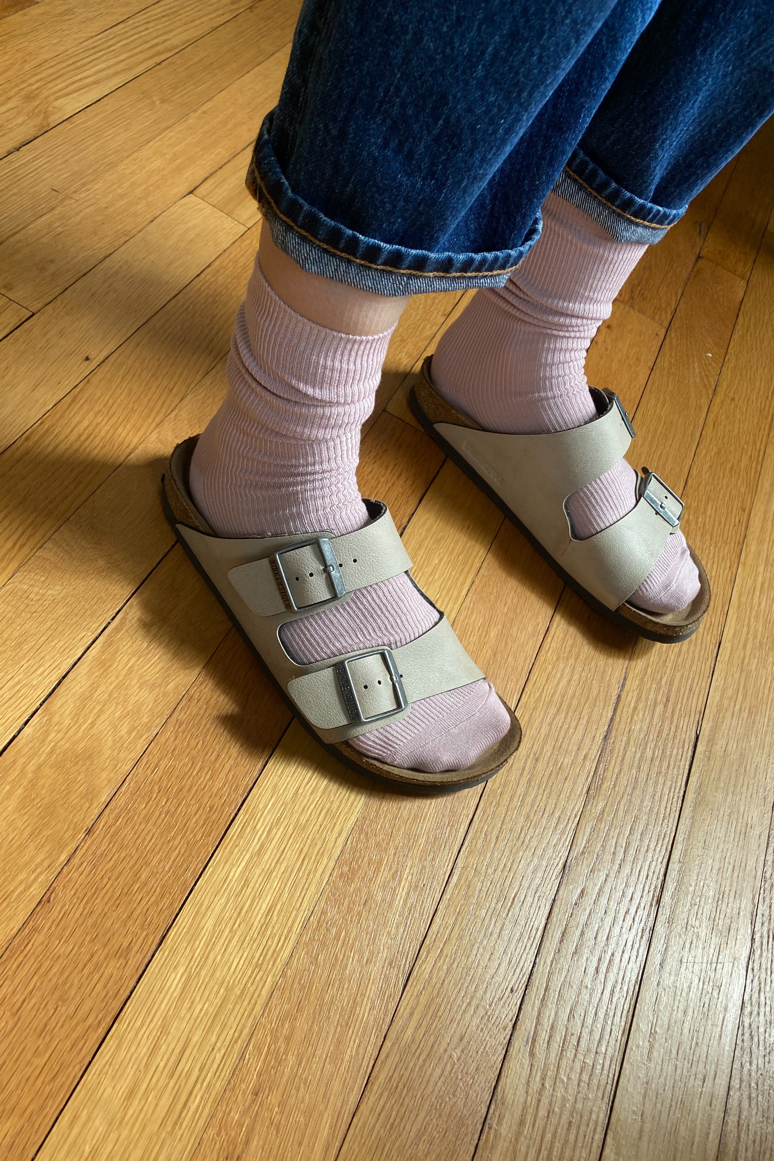 Trouser Socks - Rose Water